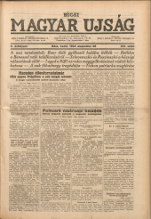 Becsi Magyar Ujsag (Wiener Ungarische Zeitung)