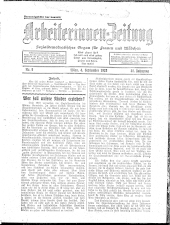 Arbeiterinnen Zeitung