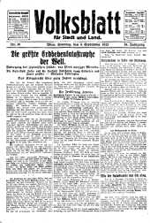 Volksblatt für Stadt und Land