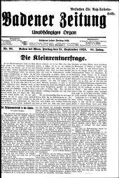 Badener Zeitung