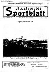 Illustriertes (Österreichisches) Sportblatt