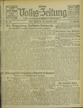 (Österreichische) Volks-Zeitung