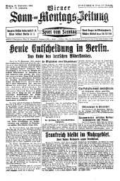 Wiener Sonn- und Montags-Zeitung