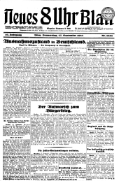 Neues 8 Uhr Blatt