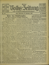 (Österreichische) Volks-Zeitung