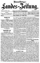 Vorarlberger Landes-Zeitung