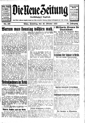 Die neue Zeitung