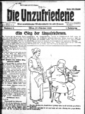 Die Unzufriedene