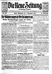 Die neue Zeitung