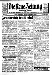 Die neue Zeitung