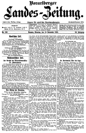 Vorarlberger Landes-Zeitung