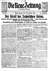 Die neue Zeitung