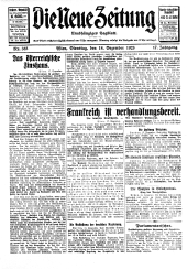 Die neue Zeitung