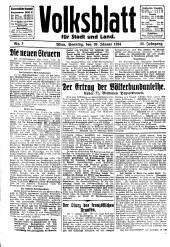 Volksblatt für Stadt und Land