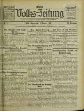 (Österreichische) Volks-Zeitung