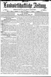 Wiener Landwirtschaftliche Zeitung