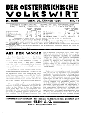 Der österreichische Volkswirt