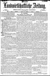 Wiener Landwirtschaftliche Zeitung