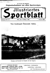 Illustriertes (Österreichisches) Sportblatt
