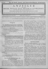 Oesterreichische Buchhändler-Correspondenz