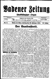 Badener Zeitung