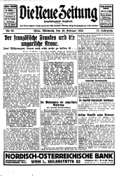 Die neue Zeitung