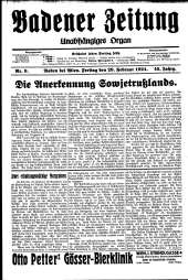 Badener Zeitung