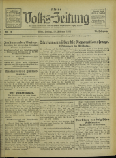 (Österreichische) Volks-Zeitung