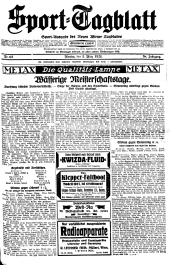 (Wiener) Sporttagblatt