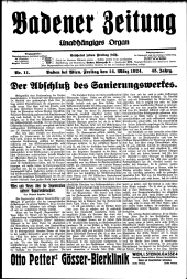 Badener Zeitung