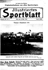 Illustriertes (Österreichisches) Sportblatt
