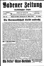 Badener Zeitung