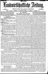 Wiener Landwirtschaftliche Zeitung