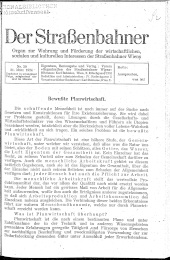 Der Straßenbahner