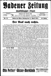 Badener Zeitung