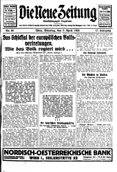 Die neue Zeitung