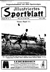 Illustriertes (Österreichisches) Sportblatt