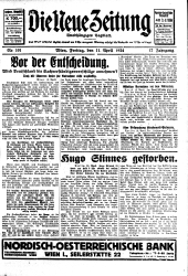 Die neue Zeitung