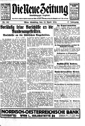 Die neue Zeitung