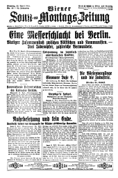 Wiener Sonn- und Montags-Zeitung