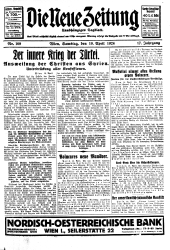 Die neue Zeitung