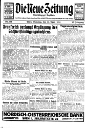 Die neue Zeitung