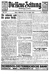 Die neue Zeitung