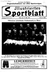 Illustriertes (Österreichisches) Sportblatt