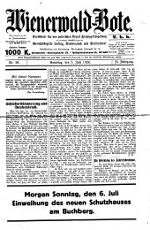 Wienerwald-Bote