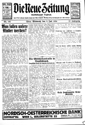 Die neue Zeitung