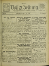 (Österreichische) Volks-Zeitung