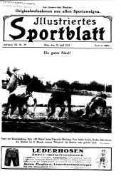 Illustriertes (Österreichisches) Sportblatt