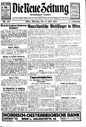 Die neue Zeitung