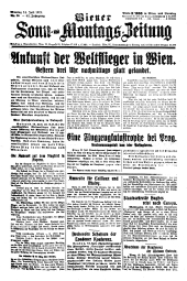 Wiener Sonn- und Montags-Zeitung